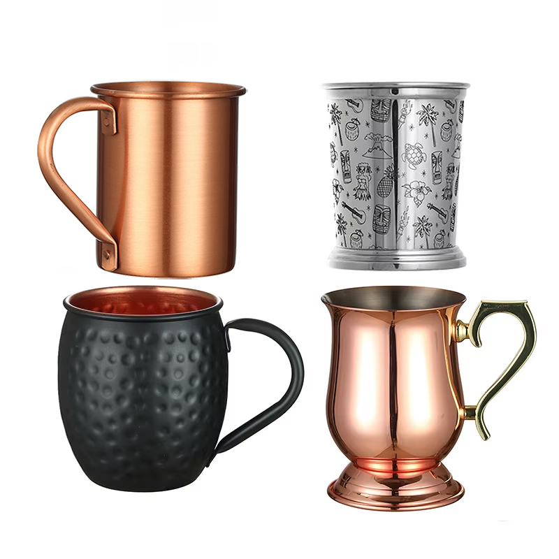 Mule Copper Mug - Gehamerd Koperen Plated Rvs Moskou Muilezel