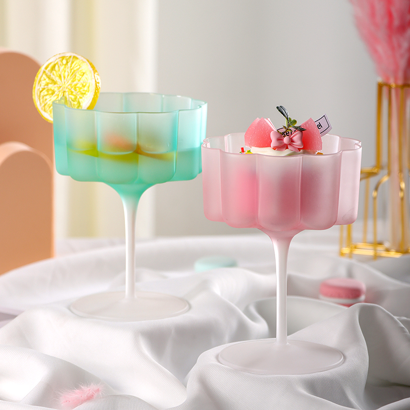 Home Bar Set - Kleurrijke matglazen cocktailmok Gemaskerde snoepbeker Thuis