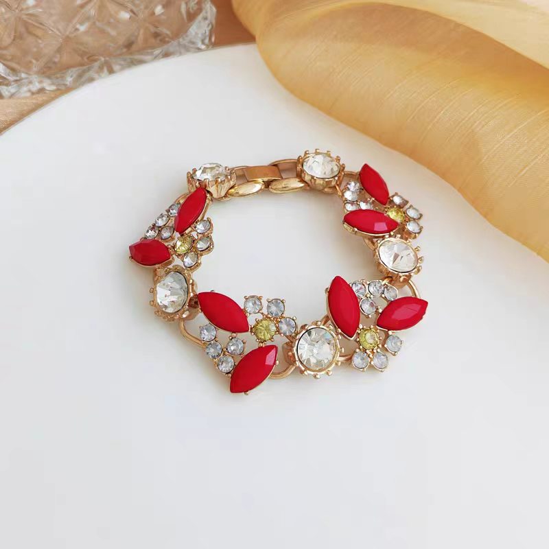 Old Fashioned Glass - Tweedehands vintage armband, elegante en schattige