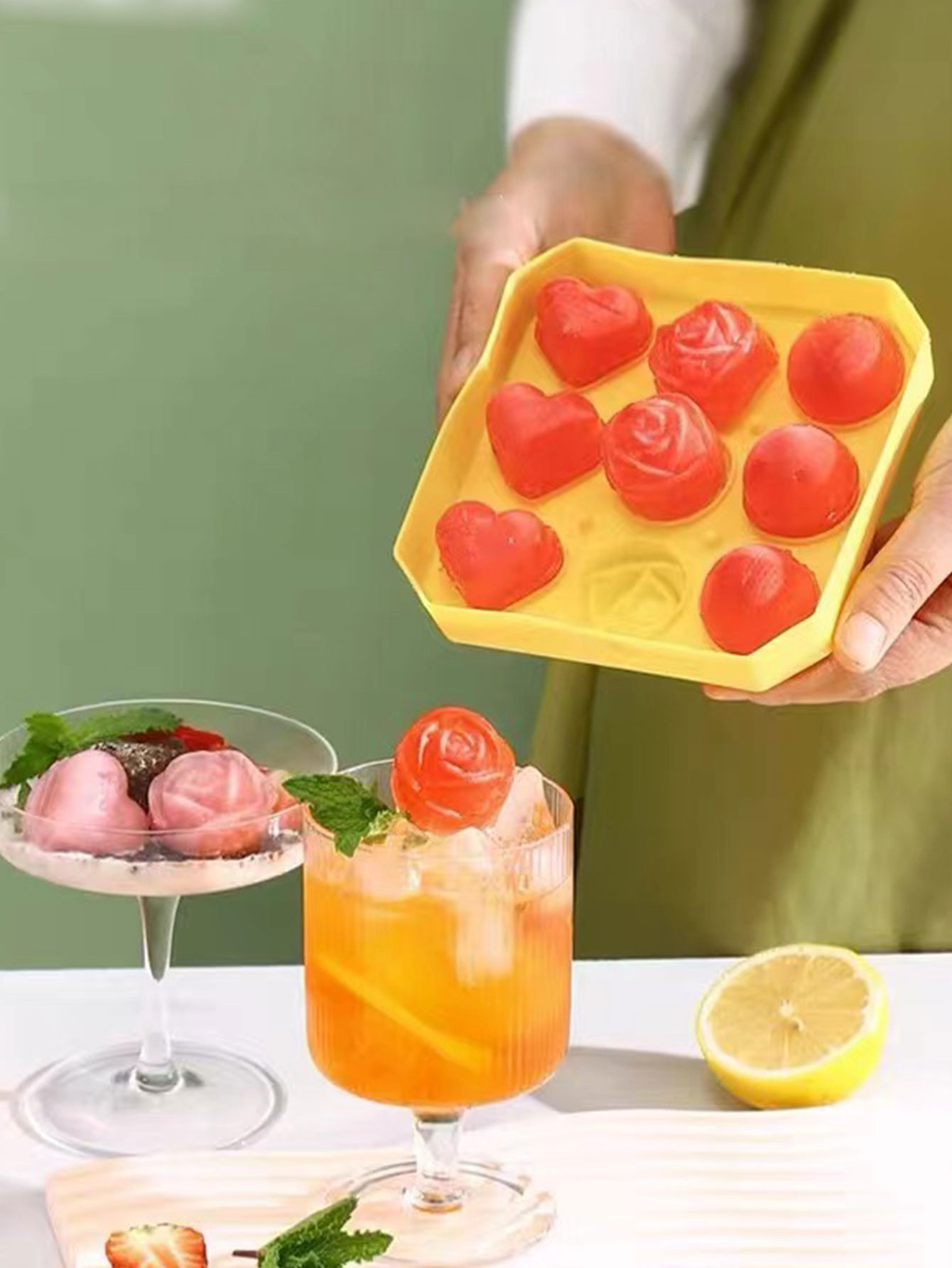 Rose Ice Cube Mold Ijsbakje Fo - Ice Mold Sphere recensie en prijs