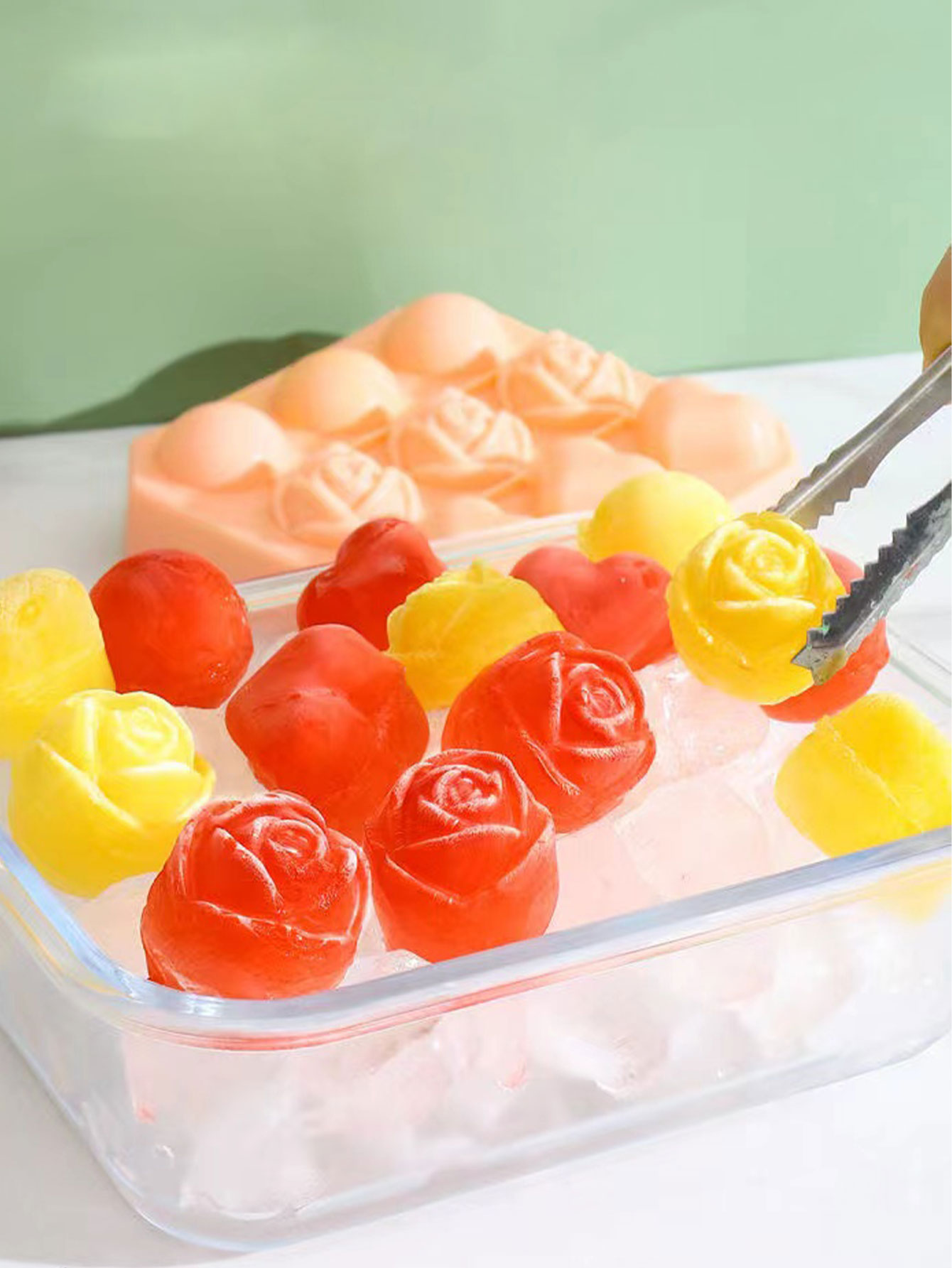 Rose Ice Cube Mold Ijsbakje Fo - Ice Mold Sphere recensie en prijs