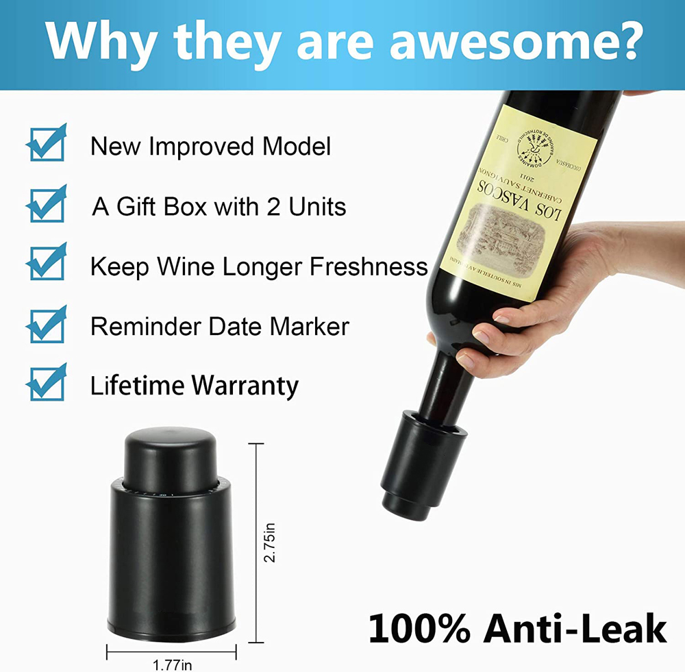 Wijnflesstoppers Herbruikbare  - Wine Preservation Pump recensie en prijs