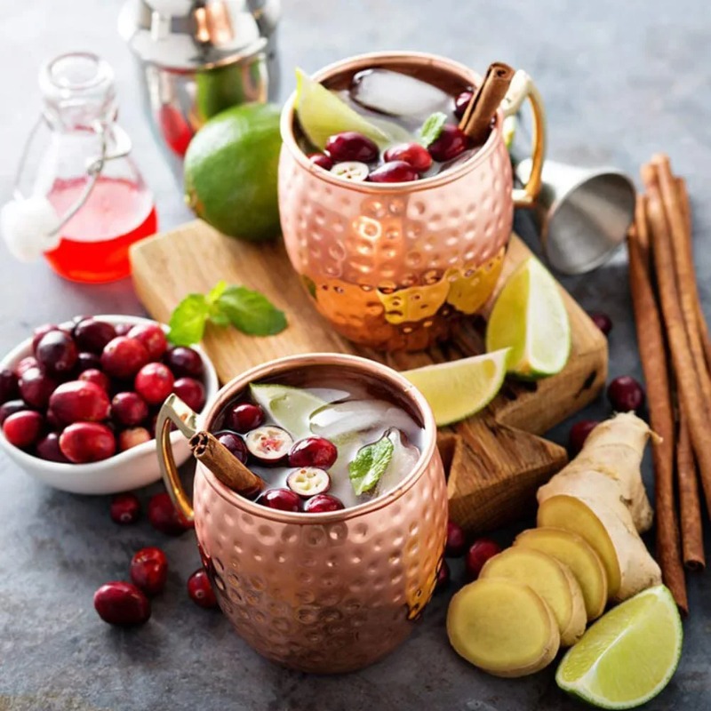 1-6PCS Cocktail Wijnbeker Mosk - Mule Copper Mug recensie en prijs