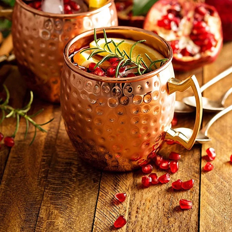 1-6PCS Cocktail Wijnbeker Mosk - Mule Copper Mug recensie en prijs