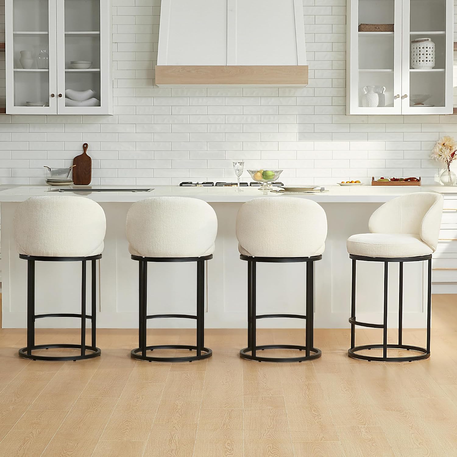 Gestoffeerde draaibare barkruk - Home Bar Stools recensie en prijs