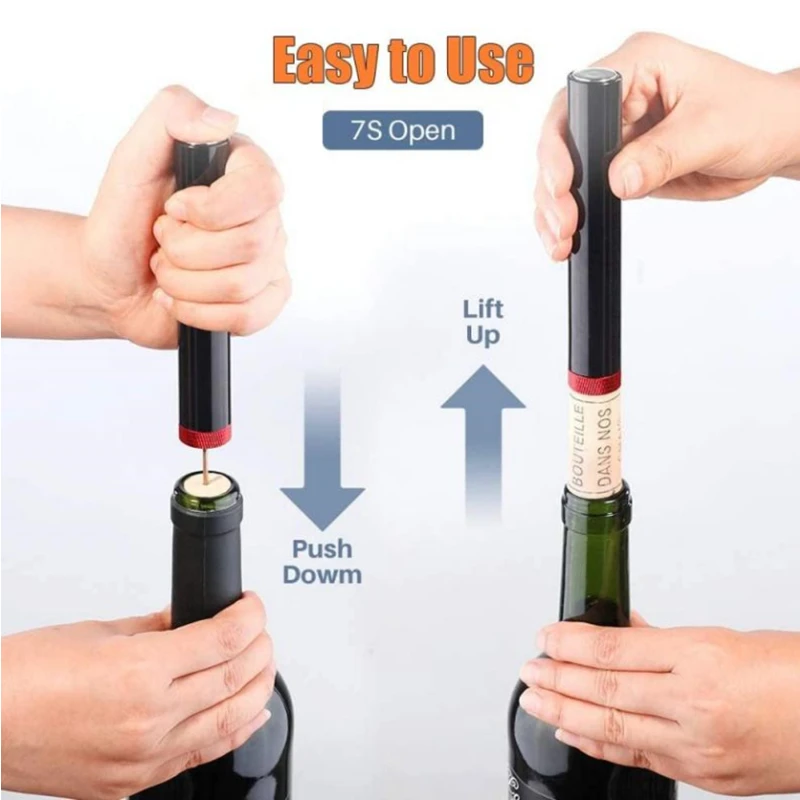 Luchtpomp Flessenopener Rode W - Wine Preservation Pump recensie en prijs