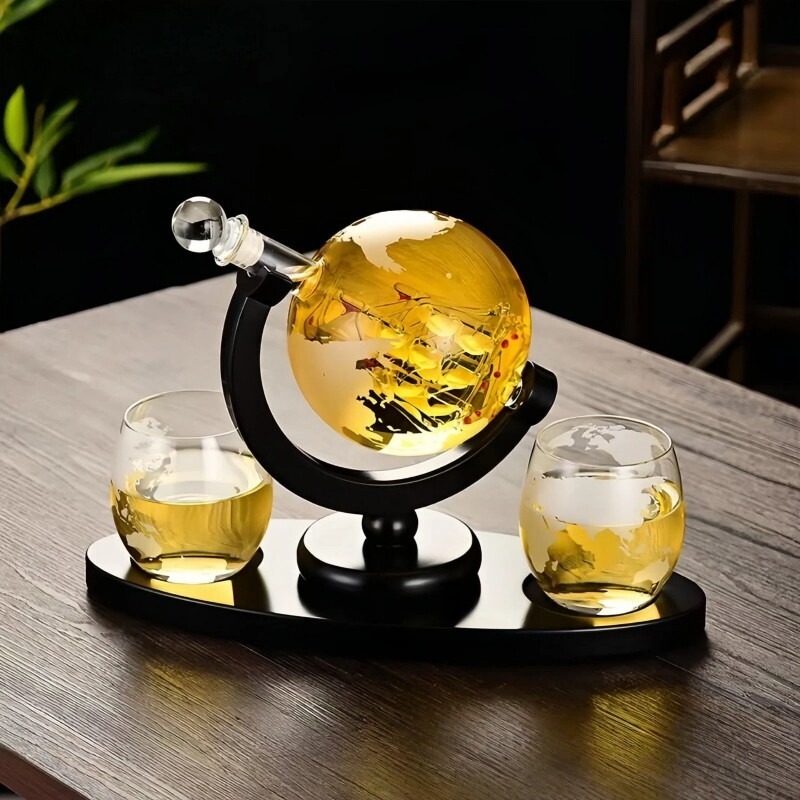 Decoratieve Globe Wijnkarafset - Decanter Globe Set recensie en prijs