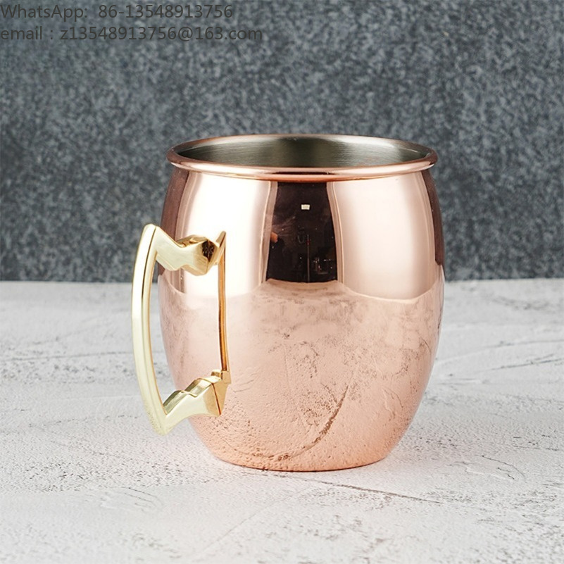 Gehamerde, kopergeplateerde Mo - Mule Copper Mug recensie en prijs